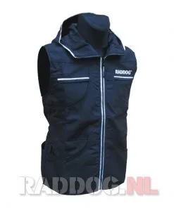 RADDOG trainingsvest zwart wit