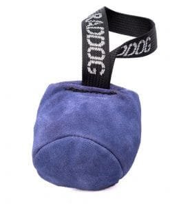 RADDOG leren bal met lus 10cm 7 B00650 leren bal met lus 10 cm blauw