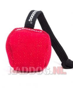 nylcot bal met koord in rood