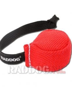 RADDOG nylcot Puck met koord 7cm 13 Puck rood Nylcot
