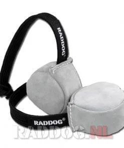 RADDOG leren puck met koord