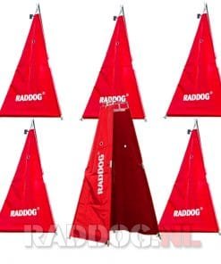 Vlucht verstek groot in set