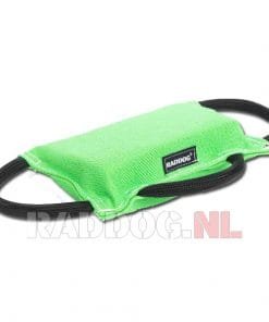 RADDOG bijtkussen Nylcot hard 25 x 16cm 13 bijtkussen hard groen nylcot