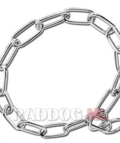 Schakelketting Chrome met grote schakel 10 84cm-4mm Schakelketting Chrome met grote schakel