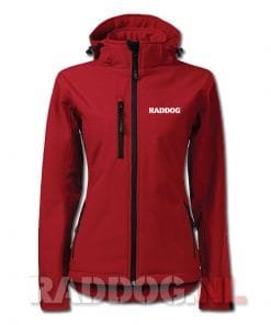 RADDOG softshell jas dames 11 Softshell jas voor rood