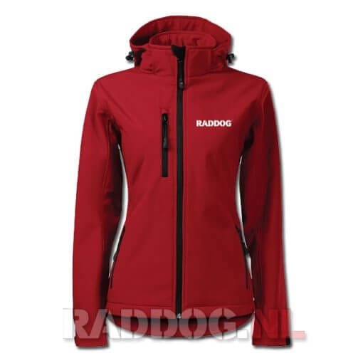 Softshell jas voor rood