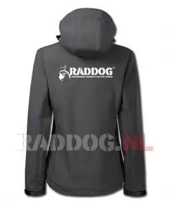 RADDOG softshell jas dames 14 Softshell jas achtergrijs