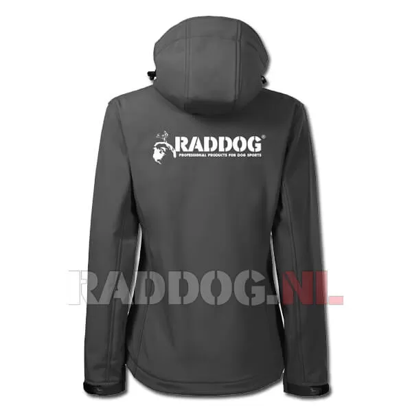 RADDOG softshell jas dames 6 Softshell jas achtergrijs
