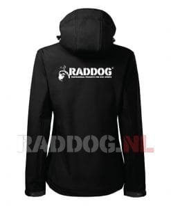 RADDOG softshell jas dames 16 Softshell jas achter zwart
