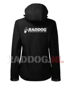 RADDOG softshell jas dames 12 Softshell jas achter zwart