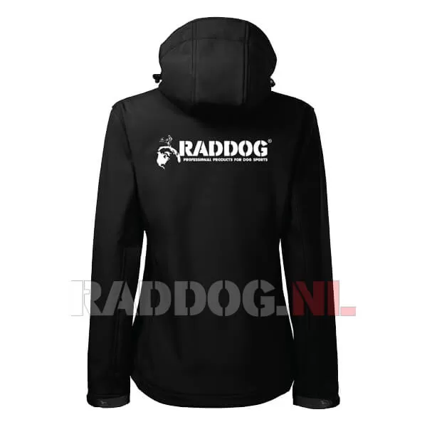RADDOG softshell jas dames 4 Softshell jas achter zwart