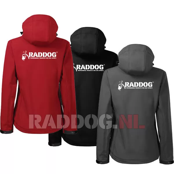 RADDOG softshell jas dames 2 Softshell jas dames achterzijde