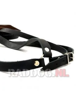 RADDOG leren schort voor helper 9 Stel;riemen