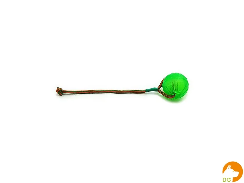 STARMARK medium-large Chew Ball met koord, 9 cm 3 Chew ball met koord 2