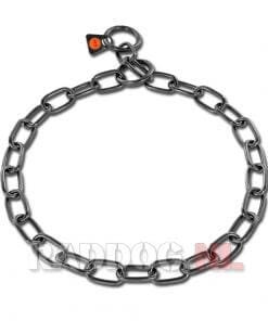 Sprenger schakelketting Medium RVS zwart 3mm