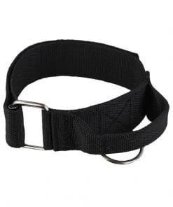 Raddog nylon halsband met handvat