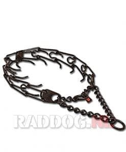 Sprenger trainingshalsband zwart RVS Twin O-ring 3,2 mm