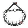 Sprenger trainingshalsband zwart RVS Twin O-ring 3,2 mm 10 Sprenger trainingshalsband zwart RVS Twin O-ring 3,2 mm