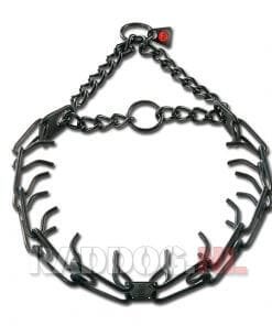 Sprenger trainingshalsband zwart RVS Twin O-ring 3,2 mm