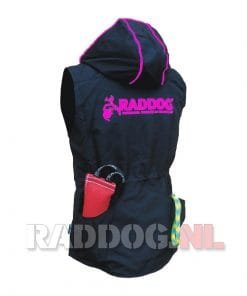 RADDOG trainingsvest Zwart-Magenta 7 zwart-magenta show pockets