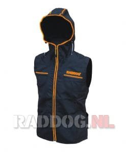 RADDOG trainingsvest Zwart-Oranje 8 zwart-oranje show capuchon