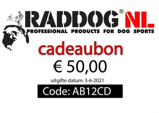 RADDOG Cadeaubon