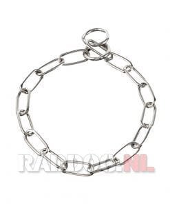 Schakelketting RVS met grote schakel 11 59cm-4mm Schakelketting RVS met grote schakel