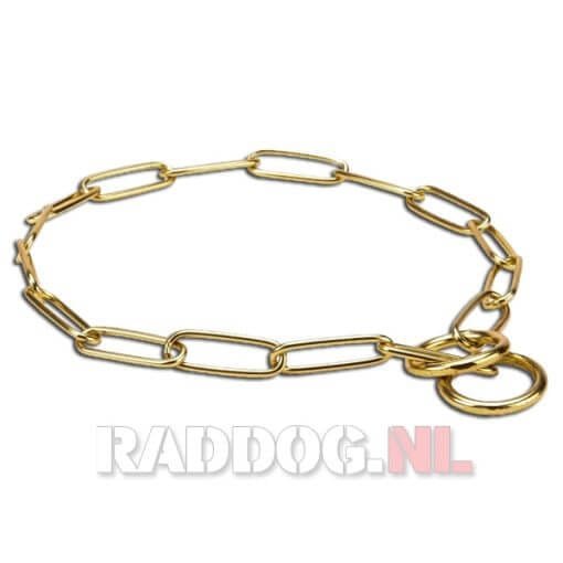 66cm-3mm Schakelketting Messing met grote schakel