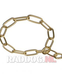 Schakelketting Messing met grote schakel 10 67cm-4mm Schakelketting Messing met grote schakel