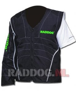RADDOG jas voor helper Fluor Groen 7 Jas voor helper Fluor Groen voorzijde