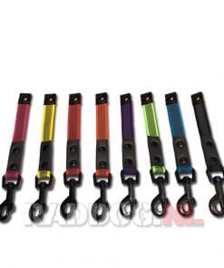 DOGgear korthouder 30cm zwarte musketon