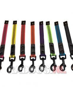 DOGgear korthouder 40cm zwarte musketon