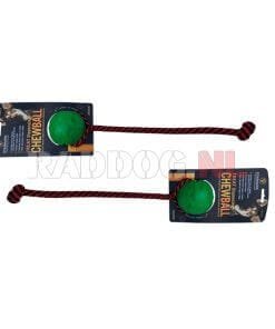 Chew ball met koord 5 Starmark Chew ball met koord tegenovergesteld