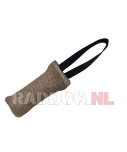 Bijtrol Jute met handlus 15 x 5cm