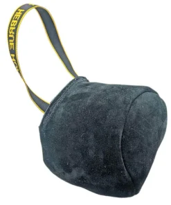 Grote Leren bal met handlus 18cm