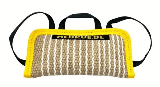 Bijtkussen Jute Compact met 3 grepen