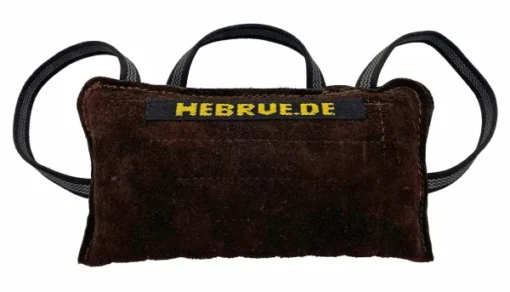 Leren Bijtkussen Groot met 3 handlussen