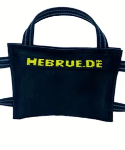 Leren Bijtkussen Middel met 3 handlussen