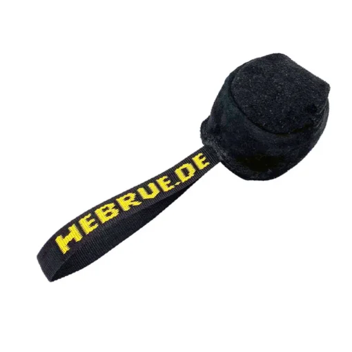 Leren bal met handlus 12cm - Afbeelding 2