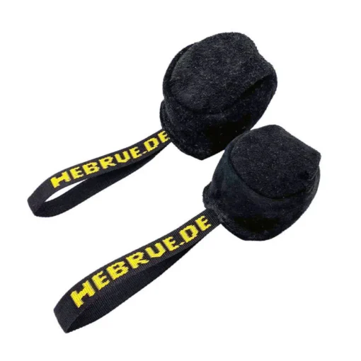 Leren bal met handlus 7cm