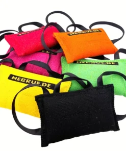 Nylcott bijtkussen met 3 handlussen