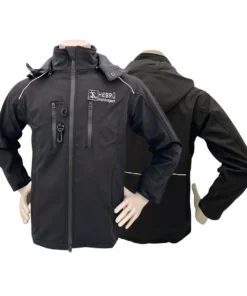 Softshell Jack zwart