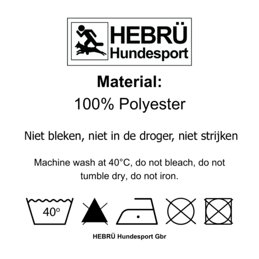 Trainingsvest Hondensport Zwart - Afbeelding 5