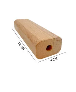 Tussenstuk Hout Vlak 12cm