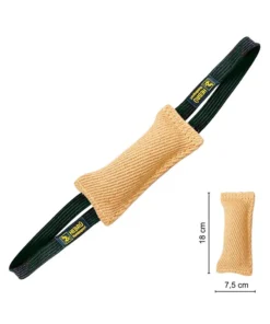 Alternative view of Bijtrol Jute 18cm 2 lussen