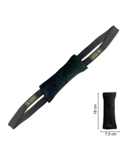 Alternative view of Bijtrol Leer 18cm 2 lussen