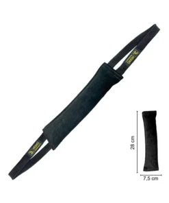 Alternative view of Bijtrol Leer 28cm 2 lussen