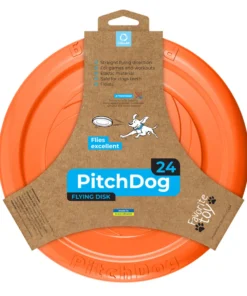 PitchDog Flying Disk 24 9 Flying Disk 24 oranje verpakking