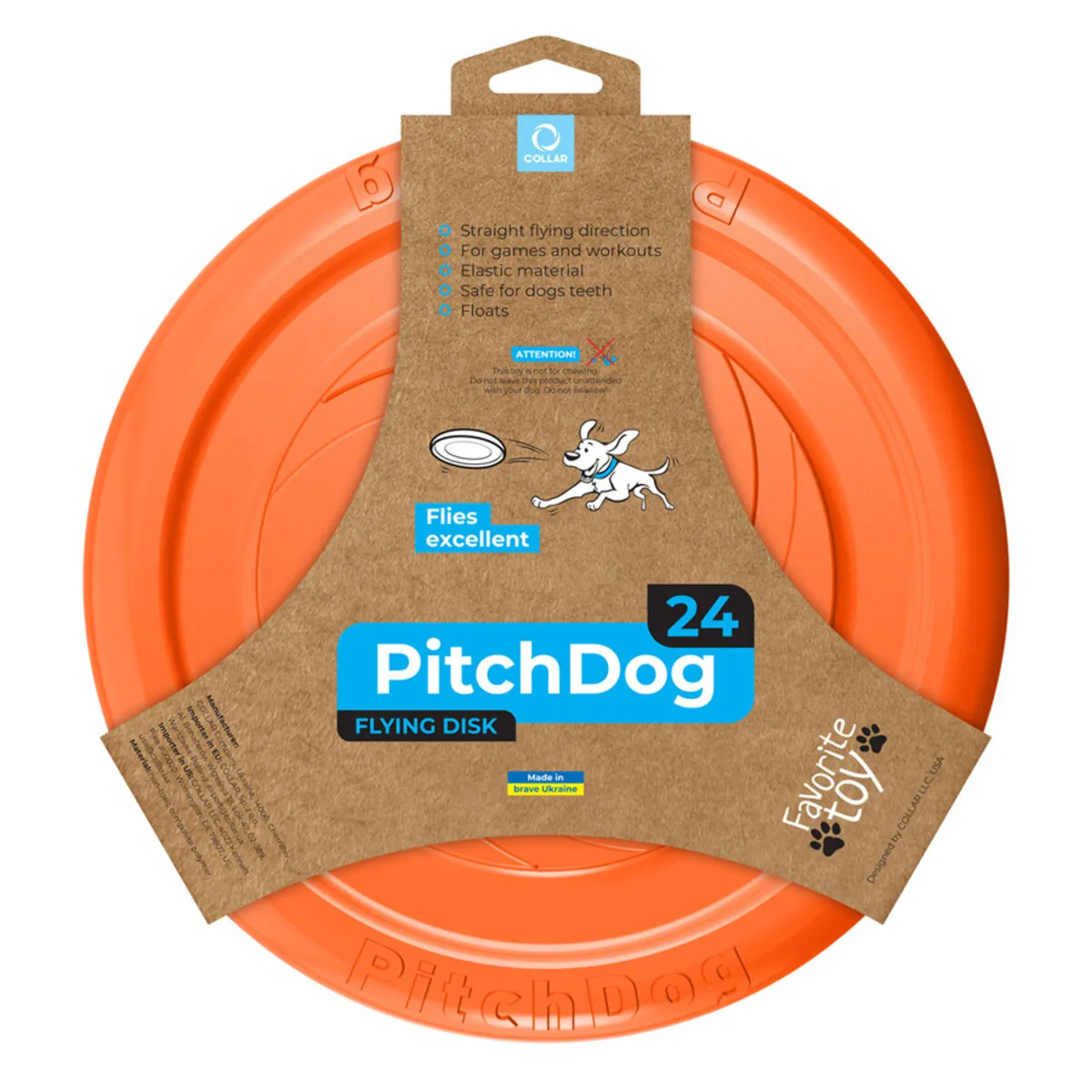 PitchDog Flying Disk 24 3 PitchDog Flying Disk 24 - Afbeelding 3